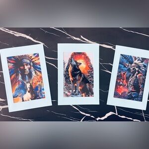 Original Use Vibrant Spirit Animal Collection Native American Art